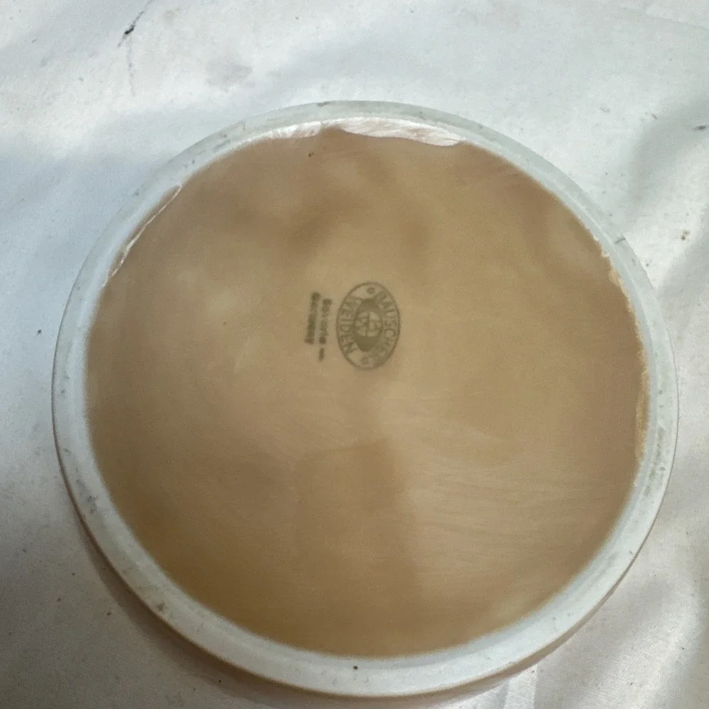 ASHTRAY CERAMIC INTER-CONTINENTAL HOTELS & RESORT BAUSHER GERMANY WEIDEN BEIGE